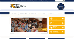 Desktop Screenshot of colegiosanmarcos.cl